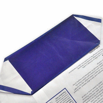 Moisture Resistant PP Cement Bags Empty Square Bottom Valve Bag 70gsm - 100gsm