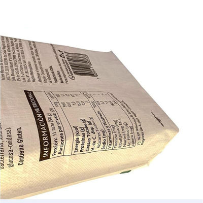 Hot Sale 25KG 40KG 50KG Ad Star Bags PP Block Bottom Bag Cement Valve Bags Cement Sack