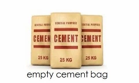 Hot sale Woven Empty PP Valve 25 KG 40 KG 50 KG Cement Sack Bag cement bags manufacturers