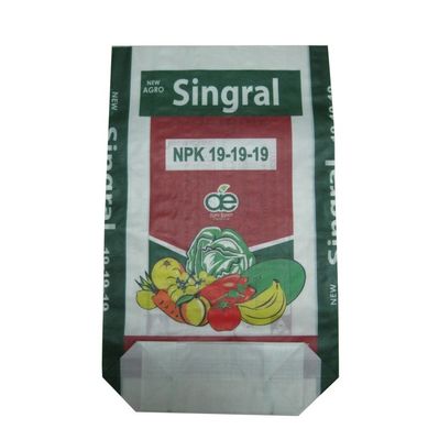 Empty Laminated Polypropylene PP Woven Sacks Custom For Animal Feed
