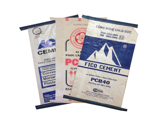 Woven Sand Packing Bags PP 50Kg 40Kg 20Kg Cement Bags ISO9001 Approved