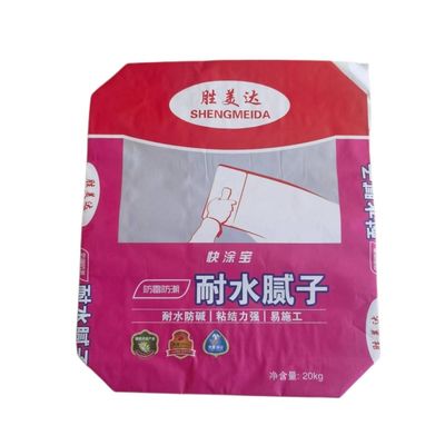 2 Ply 90GSM Paper & 1 Ply Film Cement Packing Bags For 20kg 25kg Tile Adhesive Tilebond Putty