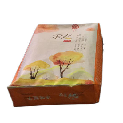 33x41x10cm 86GSM(61+11+14) Woven PP Valve Bag With Luxury Bopp Printing For Dry Mixtures