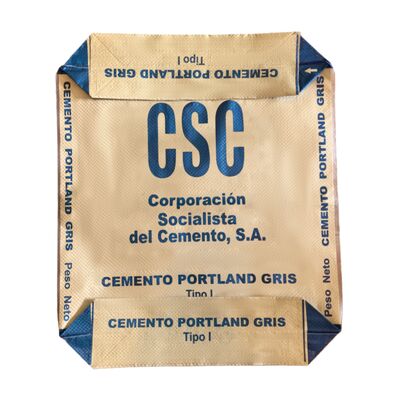 jakość  Moisture Proof PP Woven Valve Bag for Heavy Duty 50kg Cement Packaging fabryka