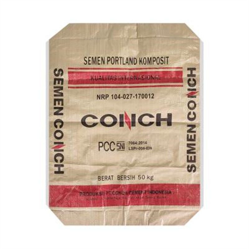 25KG 40KG 50KG  PP valve Block Bottom  cement packaging bag China manufacture