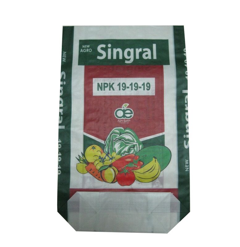 Woven Polypropylene Animal Feed Packaging Bags Waterproof 20kg 40Kg 50kg