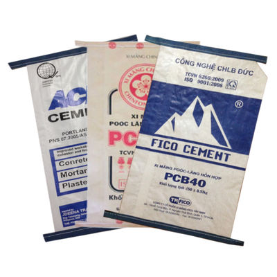 Worki tkane Wpp PP 20kg 25kg 40kg 50kg Do kleju do płytek pigmentowych