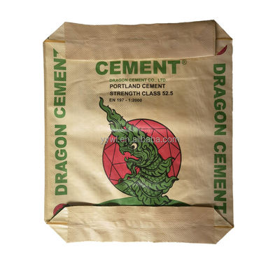 Gorąca sprzedaż 25KG 40KG 50KG Ad Star Torby PP Block Bottom Bag Cement Valve Bags Cement Sack