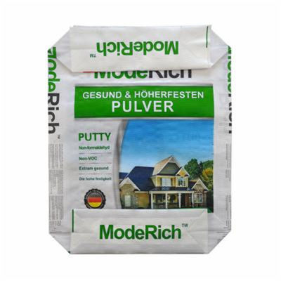 Kolorowe drukowanie BOPP AD Star Bags PP Block Bottom Bag dla suchych mieszanin