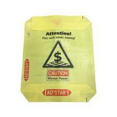 Tkane worki PP o wysokiej wytrzymałości Zablokuj dno do pakowania gipsu szpachlowego