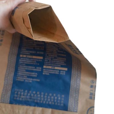 25KG 40KG 50KG AdStar 2-warstwowe torby papierowe Torby papierowe z zaworem do pakowania cementu