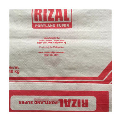 Gorąca sprzedaż 25KG 40KG 50KG Ad Star Torby PP Block Bottom Bag Cement Valve Bags Cement Sack