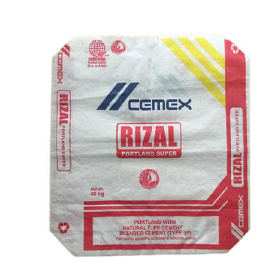 Gorąca sprzedaż 25KG 40KG 50KG Ad Star Torby PP Block Bottom Bag Cement Valve Bags Cement Sack