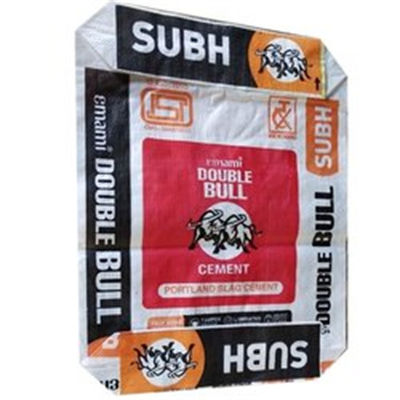 Polipropylen PP Tkany worek z zaworem Blokowe dolne worki cementowe 25 kg 40 kg 50 kg