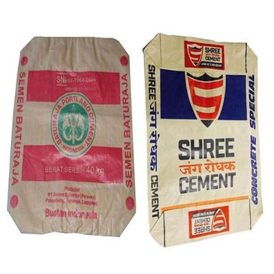 Gorąca sprzedaż 25KG 40KG 50KG Ad Star Torby PP Block Bottom Bag Cement Valve Bags Cement Sack