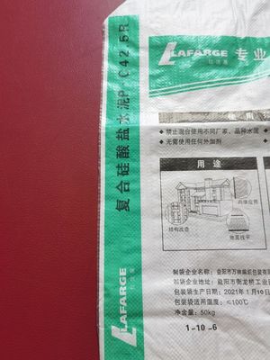 Gorąca sprzedaż 25KG 40KG 50KG Ad Star Torby PP Block Bottom Bag Cement Valve Bags Cement Sack