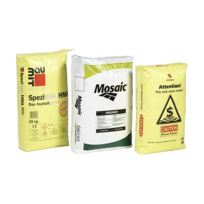 Najlepsza sprzedaż 20KG 25KG 40KG 50KG pp tkany worek cementowy Produkcja chińska