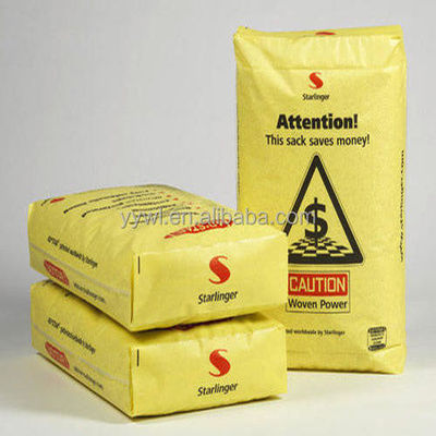 Gorąca sprzedaż 20KG 25KG 40KG 50KG PP zawór blokowy dolny pusty worek cementowy produkcja w Chinach