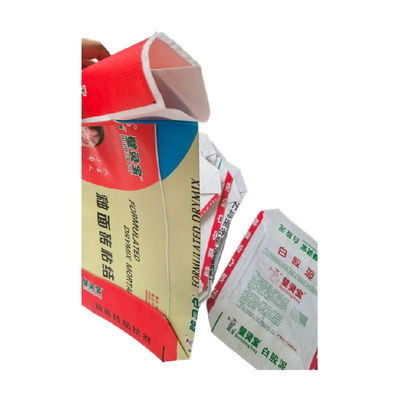 Cement Block Bottom BOPP Laminowane worki tkane Worki PP z zaworem 25KG 40KG 50KG