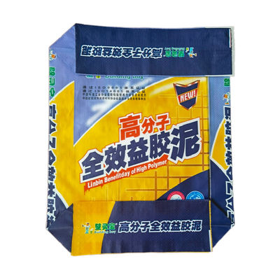 25KG 40KG 50KG Worki tkane BOPP Ad Star Block Bottom PP Cement Sack