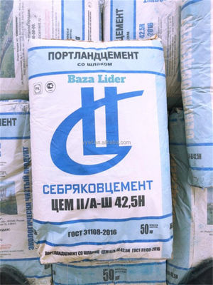 Druk offsetowy 3-warstwowe worki papierowe 50 kg Torby cementowe z papieru pakowego Dostosowane