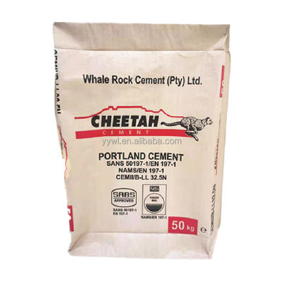 Puste PP Tkane 50 Kg Tkane Polipropylenowe Plastikowe Torby Niestandardowe Do Cementu