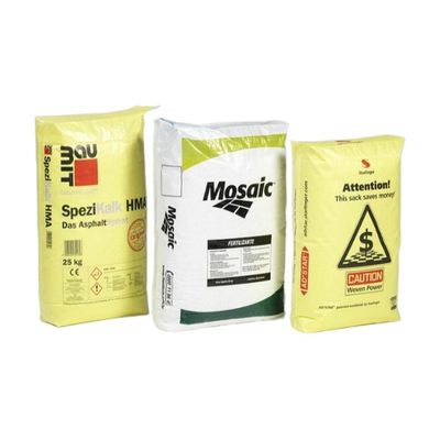 85GSM 50kg Kwadratowy worek z dna worek cement pusty worek cement