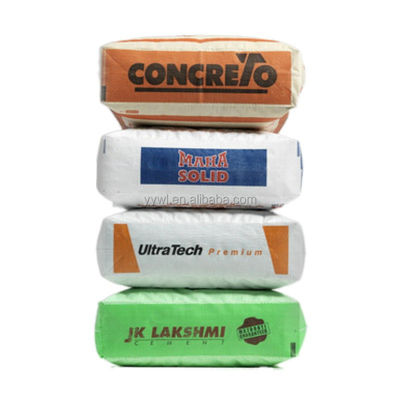 Pp Woven Block Bottom Valve Cement Bag 25kg 50kg PP Valve Block Bottom Węzeł z węzłem