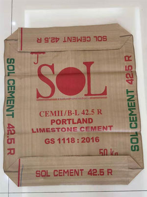 25 KG 40 KG 50 KG PP Woven Bag Cement Sack Empty Cement Bag PP Valve Bag