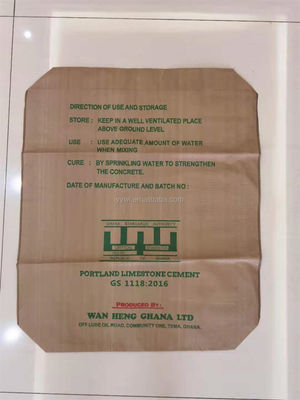 25 KG 40 KG 50 KG PP Woven Bag Cement Sack Empty Cement Bag PP Valve Bag