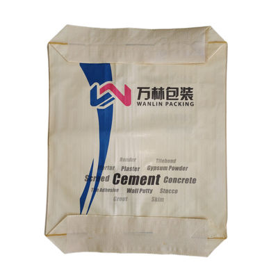 Cement pusty PP blok worka zawodowego dolny 25 KG 40 KG 50 KG