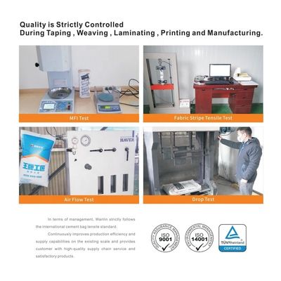 25 KG 40 KG 50 KG PP Woven Cement Sack Empty PP Valve Bag Block Bottom With Valve