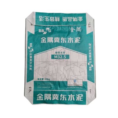 Saco De Cimento PP Woven Valve Cement Bag 20Kg 25Kg 40Kg 50Kg dla proszku gipsowego