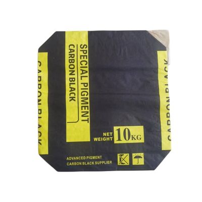 Wielokątne worki opakowaniowe z papieru ściennego dla 10 kg 22LB Pigment Carbon Black