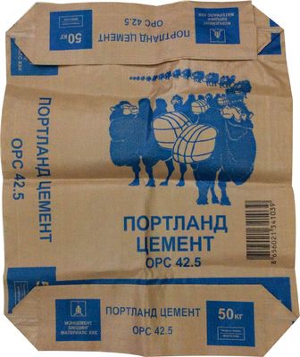 Producent worka Pusty PP Woven Valve Bag dla cementu 50kg 40kg 30kg 25kg 20kg