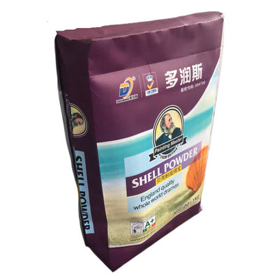 Politypropylenowy plastikowy 35x46x10cm 86GSM Woven PP Valve Bag z Luxury Bopp Printing