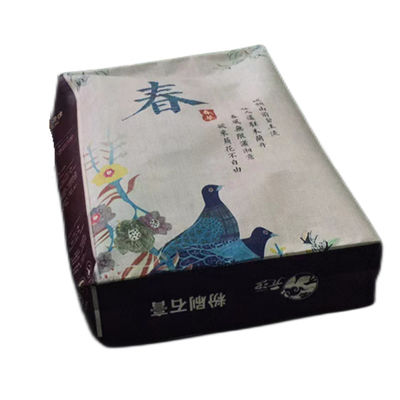 Kolorowy druk Bopp PP Woven Valve Bag dla 20kg 25kg 30kg Suchej mieszanki