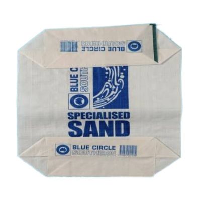 Pusta torba zaworowa dolna do cementu 20kg 25kg 40kg 50kg PP Materiał Druk 1-4 Kolory Na Stronę Mocna