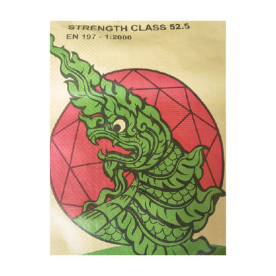 25 KG 40 KG 50 KG Worek tkany na cement Pusty worek na cement z zaworem PP do druku przemysłowego i fleksograficznego