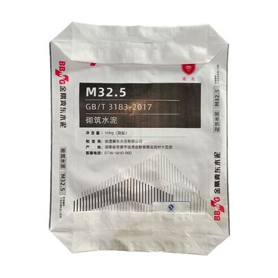 Worek cementowy tkany PP z zaworem 25KG 50KG, odporny na wilgoć