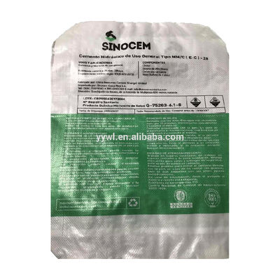 PP Woven Valve Cement Bag 25KG 50KG Woda odporna ISO9001