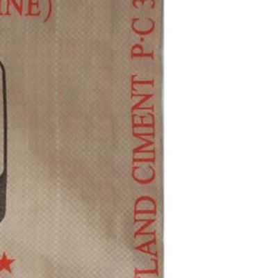25-50 kg PP Woven Cement Bag z podciśnieniem zaworu