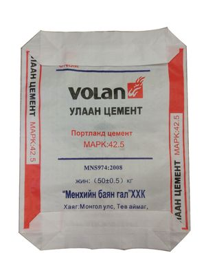 50KG PP Cement Bag with PE Lamination Moisture Proof