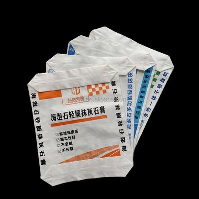 Gorąco podlegające recyklingowi, certyfikowane ISO9001:2008 worki cementowe i worki z zaworami PP do zaprawy zaprawy i proszku chemicznego