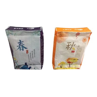 20kg 25kg Tile Adhesive Powder Bag PP Valve Bag with Square Bottom and 100% Virgin Polypropylene