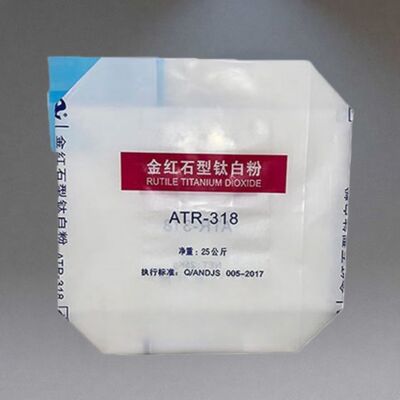 25KG Wytrzymałe worki PE z zaworem do sadzy technicznej z zakładką