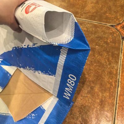 Super wilgotność PP/papierowy worek zaworów do opakowań cementowych