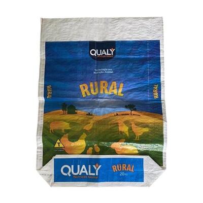 Torebka paszowa dla zwierząt BOPP Drukowanie otwarte górne kwadratowe dolne wodoodporne PP Woven Bag dla karmy dla zwierząt domowych