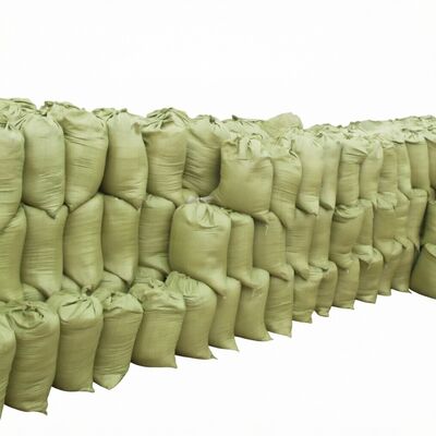 Wsparcie na UV 50LB 25kg 50kg PP Woven Bags for Sand and Agriculture Construction